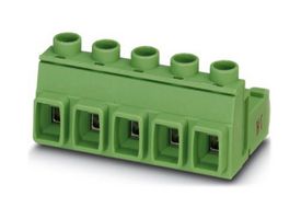 Pluggable Terminal Block 10 Ways 24 AWG Screw 2.5 mm² 7.62 mm 12 AWG