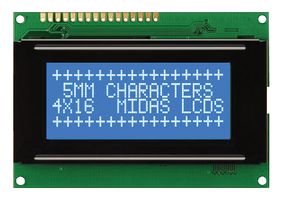 MIDAS DISPLAYS MC41605A6WK-BNMLW-V2