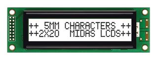 MIDAS DISPLAYS MC22005A6WK-FPTLW-V2