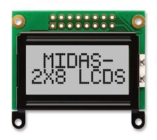MIDAS DISPLAYS MC20805BH6W-FPR3-V2