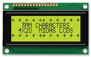 MIDAS DISPLAYS MC42004A6WK-SPTLY-V2