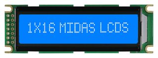 MIDAS DISPLAYS MC11606C6WK-BNMLW