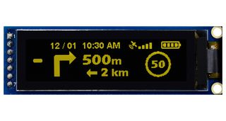 MIDAS DISPLAYS MDOB256064D1Y-YS