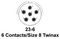 AMPHENOL LTD TVS06RF-23-6S-LC
