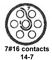 CINCH CONNECTIVITY SOLUTIONS BACC63BP14C7P6H