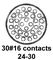 CINCH CONNECTIVITY SOLUTIONS BACC63BV24H30SN