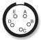 AMPHENOL INDUSTRIAL D38999/20WB5SN