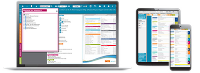 Online catalogue mockup